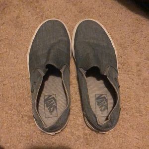 Grey Denim Vans Asher Sneaker